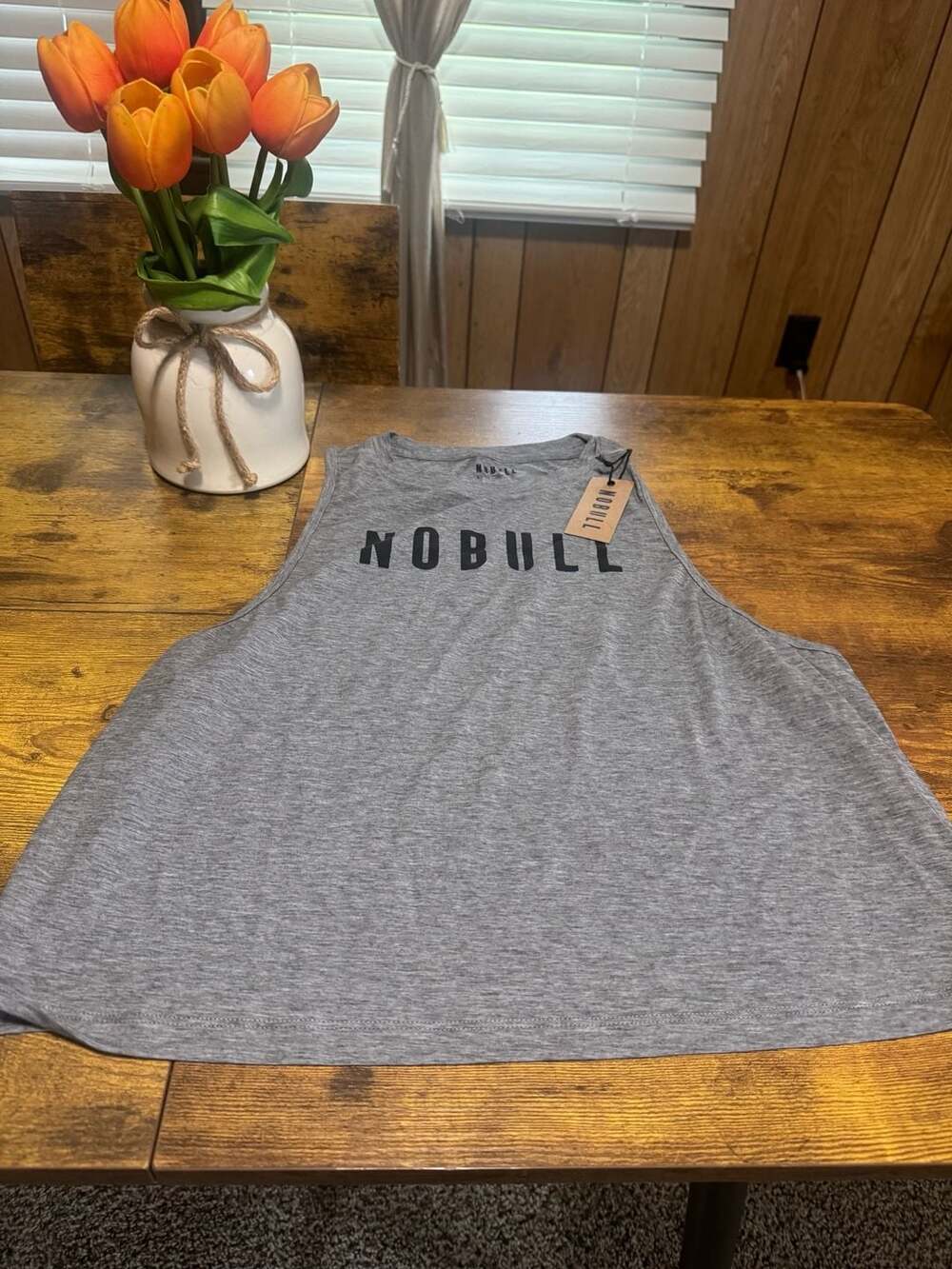 Nobull Women's Muscle Tank Heather Gray